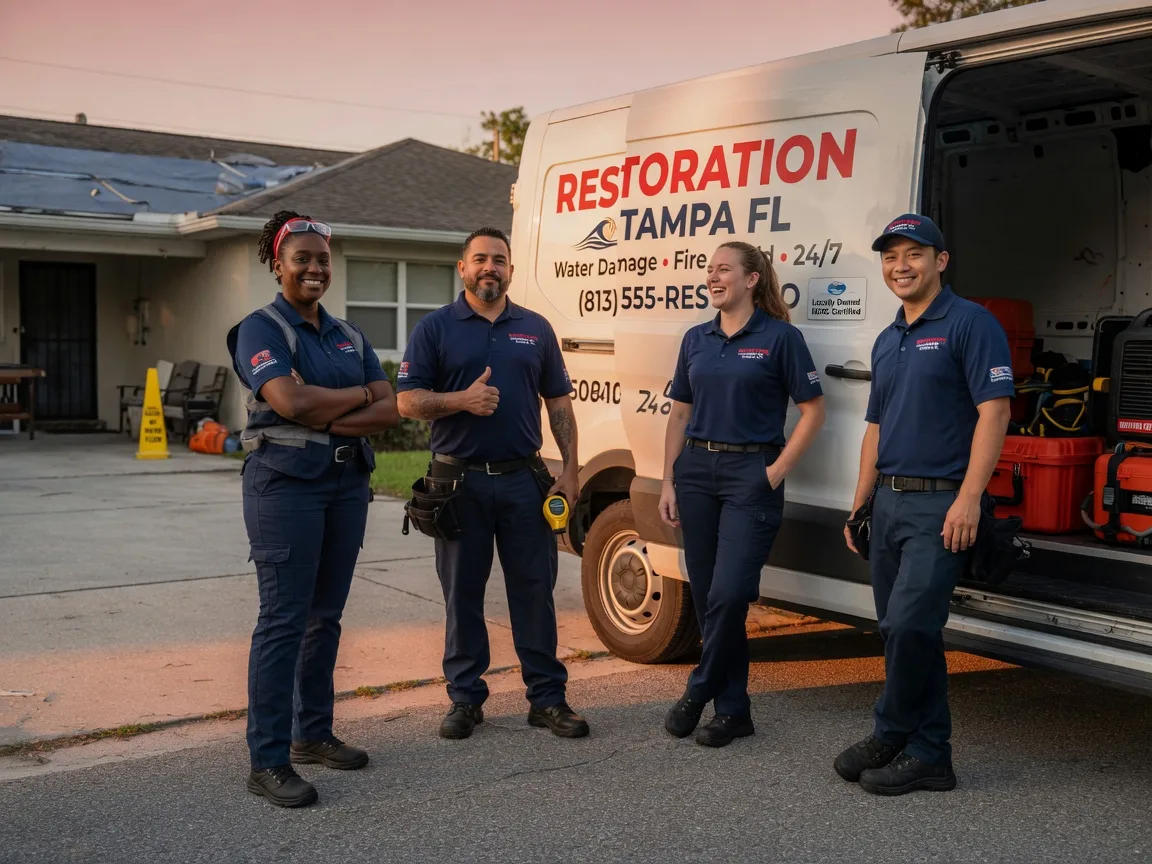 Water Damage Restoration company in Muscle Shoals, AL